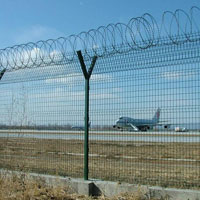 Airport fencing