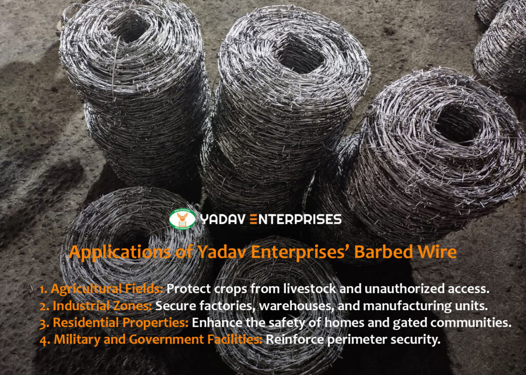 Applications of Barbed Wire