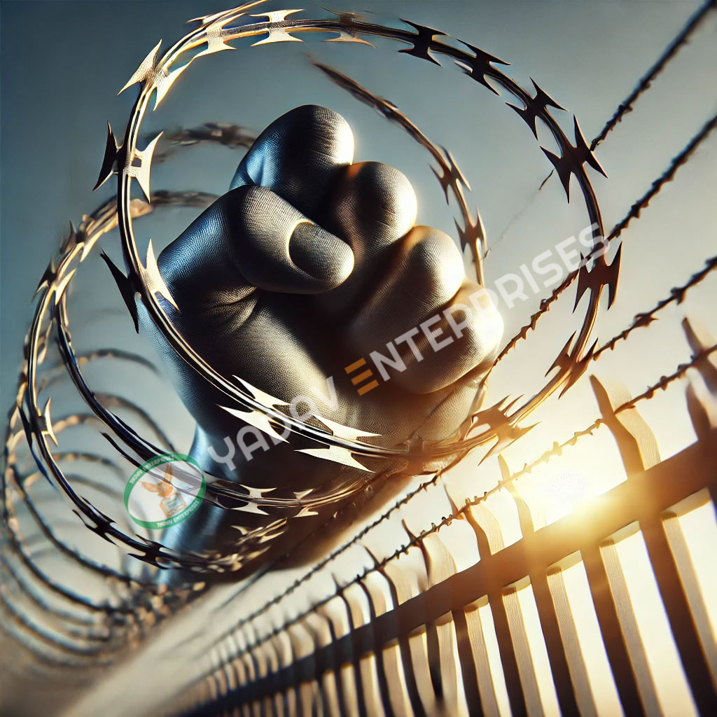 Barbed Wire Enhances Property Security