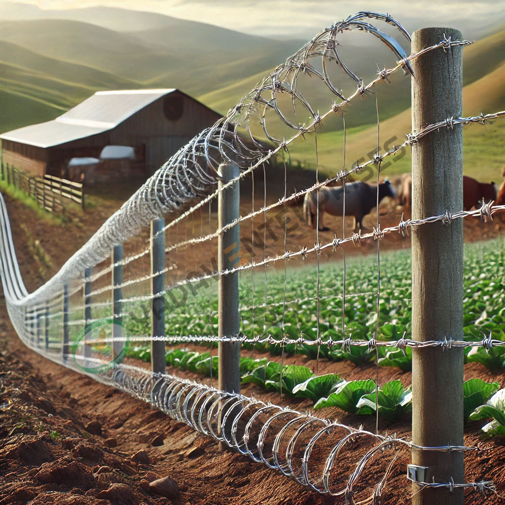 Benefits of Barbed Wire Fencing for Farms