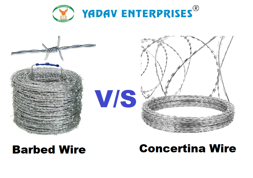 BARBED WIRE V/S CONCERTINA WIRE
