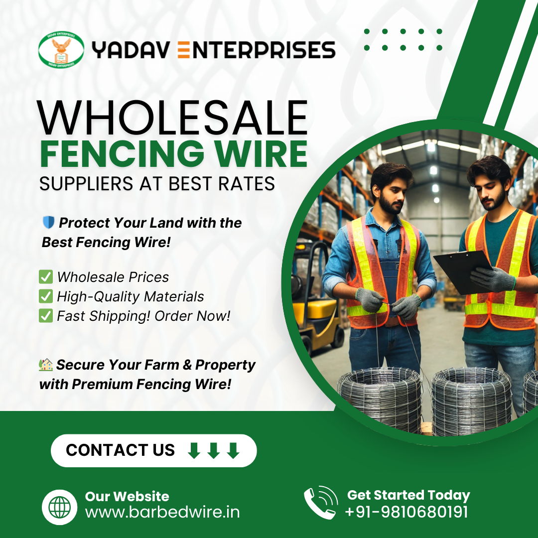 Wholesale Fencing Wire Suppliers at Best Rates
